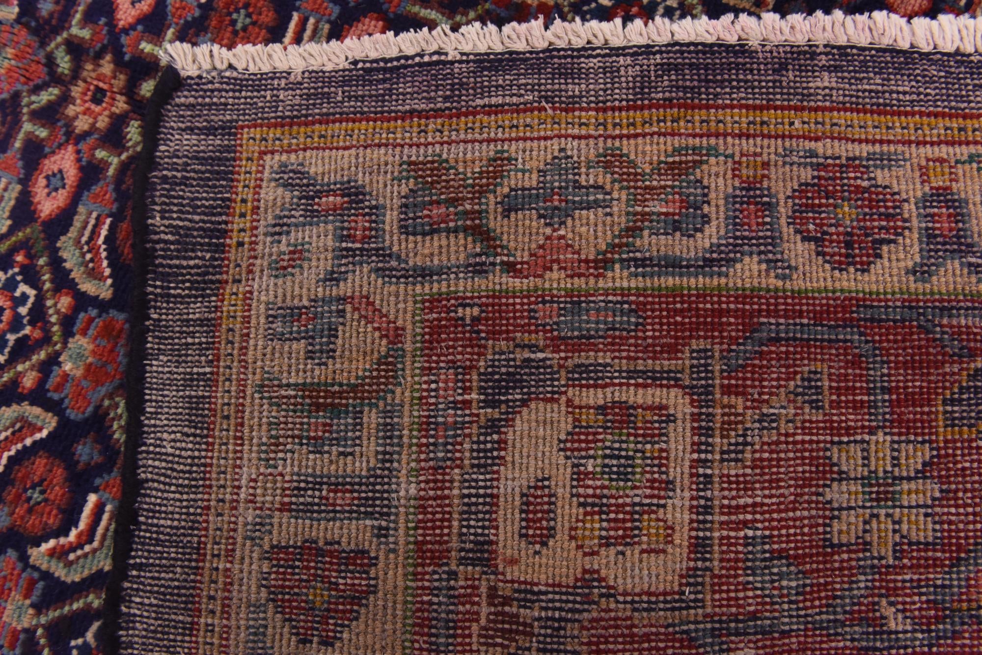 5' 3 x 10' Hand Knotted Farahan Persian Wool Runner Rug
