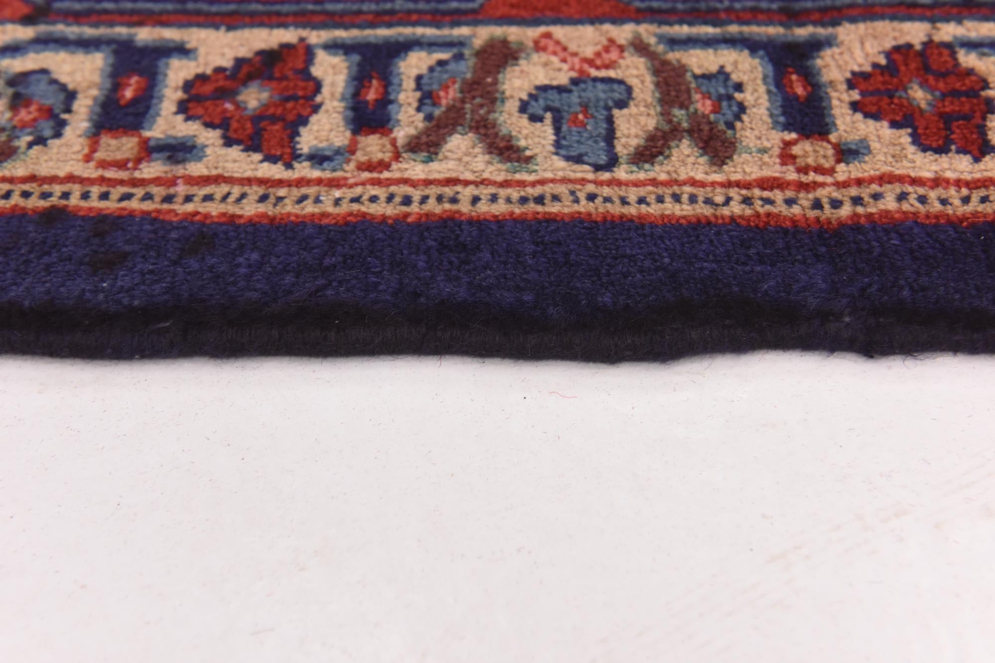 5' 3 x 10' Hand Knotted Farahan Persian Wool Runner Rug