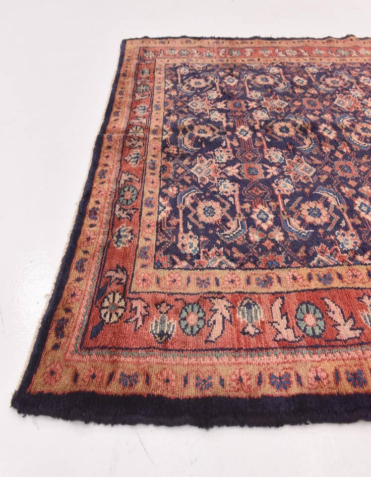 Detail image of 5' 2 x 10' 7  Hand Knotted Farahan Persian Wool Runner Rug