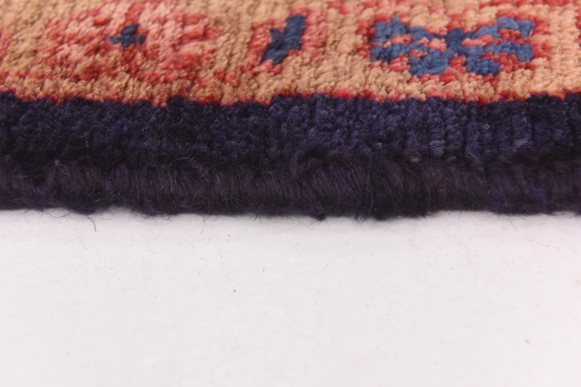 5' 2 x 10' 7 Hand Knotted Farahan Persian Wool Runner Rug