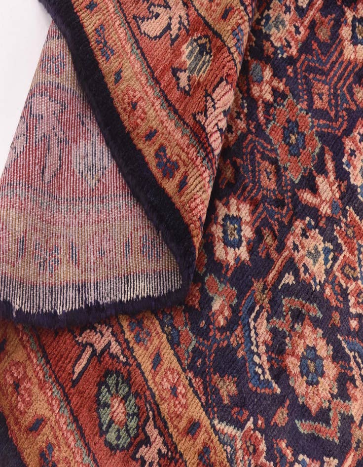 Detail image of 5' 2 x 10' 7  Hand Knotted Farahan Persian Wool Runner Rug