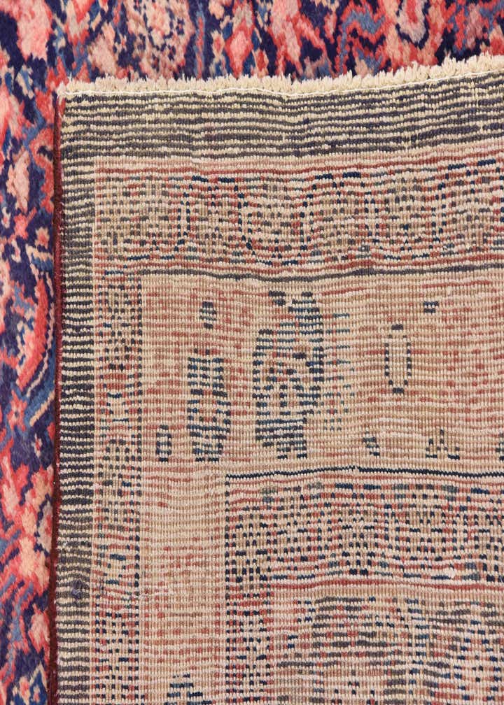4' 5 x 10' 5 Hand Knotted Farahan Persian Wool Runner Rug