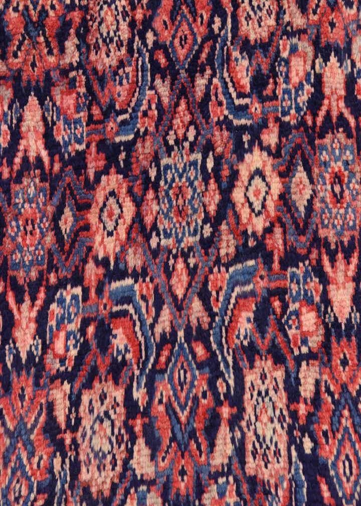 4' 5 x 10' 5 Hand Knotted Farahan Persian Wool Runner Rug