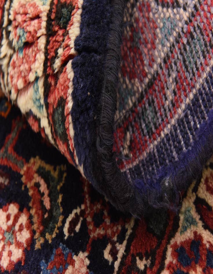 Detail image of 3' 6 x 10' 6  Hand Knotted Farahan Persian Wool Runner Rug