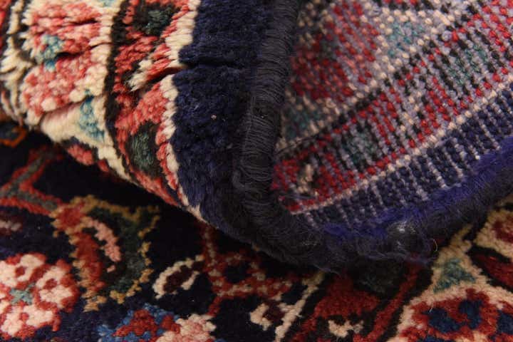 105cm x 320cm Hand Knotted Farahan Persian Wool Runner Rug