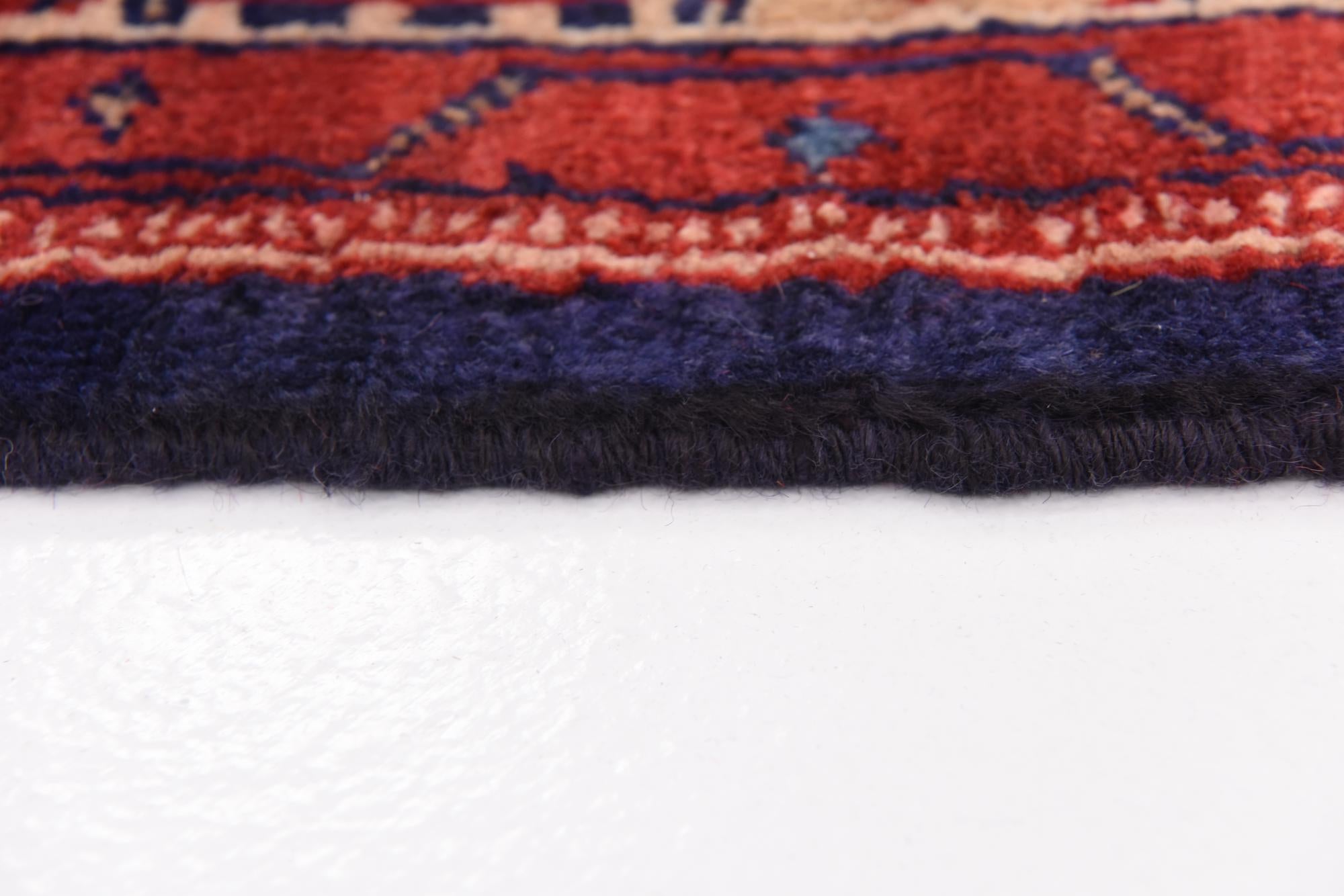 4' 5 x 11' Hand Knotted Farahan Persian Wool Runner Rug