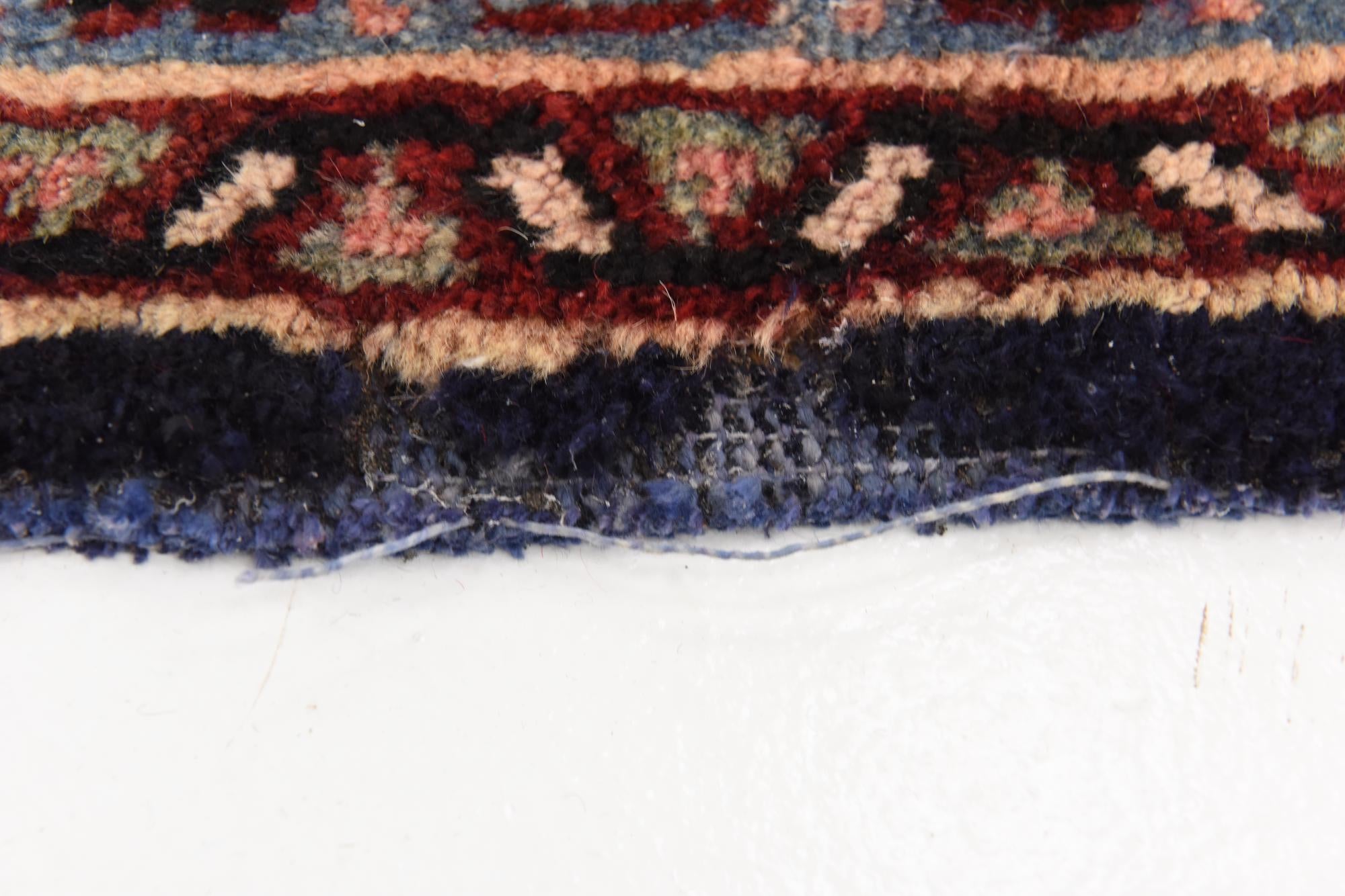 4' 3 x 10' 2 Hand Knotted Farahan Persian Wool Runner Rug