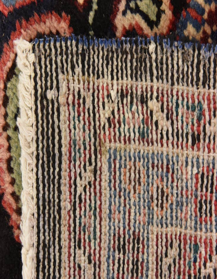 Detail image of 4' 3 x 10' 2  Hand Knotted Farahan Persian Wool Runner Rug