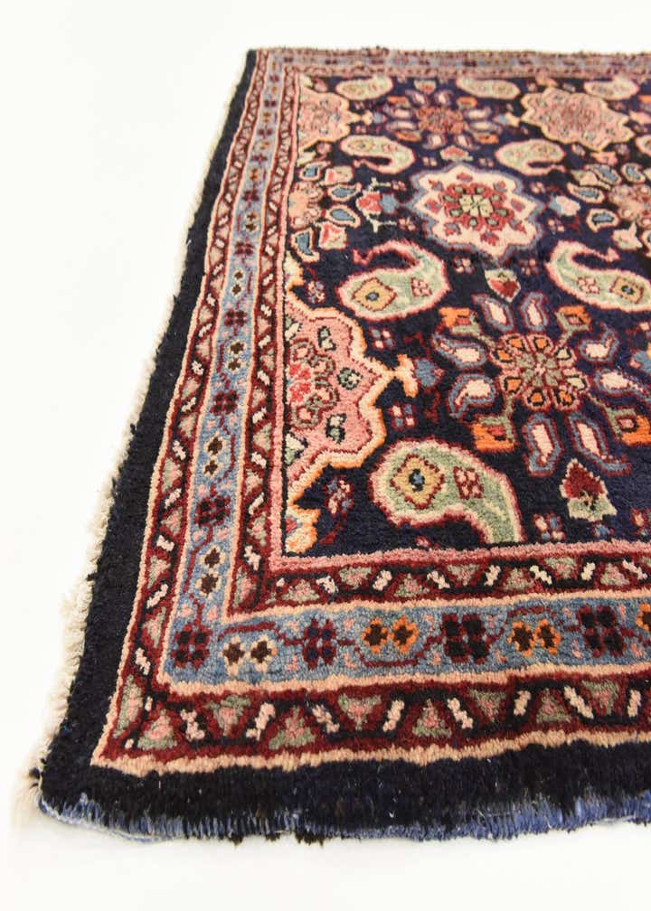 4' 3 x 10' 2 Hand Knotted Farahan Persian Wool Runner Rug