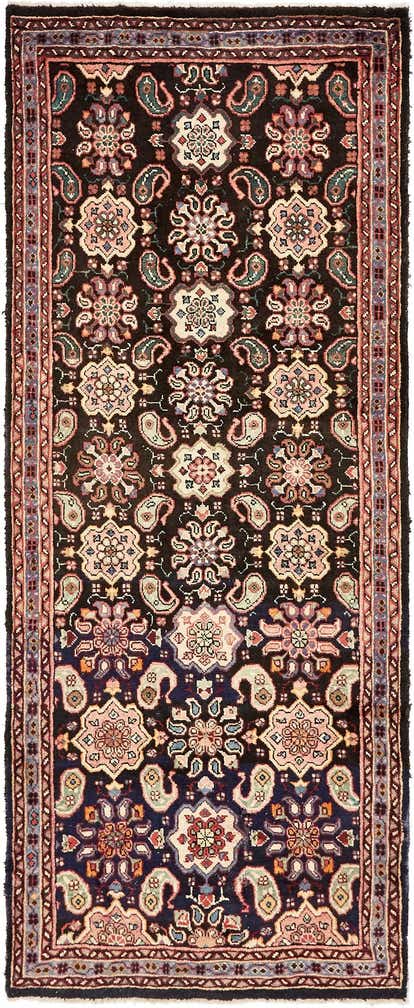 4' 3 x 10' 2 Hand Knotted Farahan Persian Wool Runner Rug