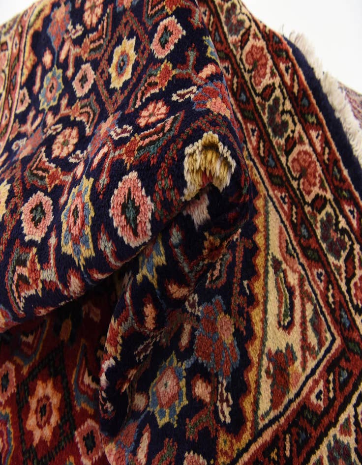 Detail image of 3' 10 x 10' 2  Hand Knotted Farahan Persian Wool Runner Rug