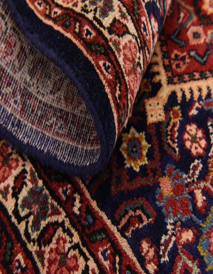 Detail image of 3' 10 x 10' 2  Hand Knotted Farahan Persian Wool Runner Rug
