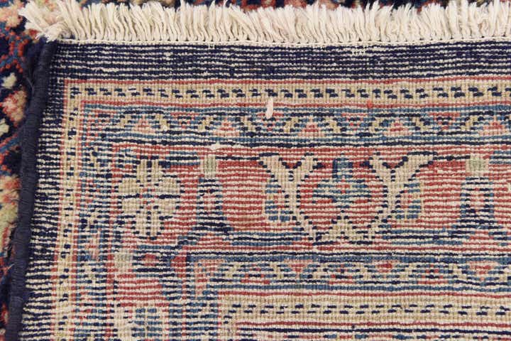 4' 1 x 10' 1 Hand Knotted Farahan Persian Wool Runner Rug