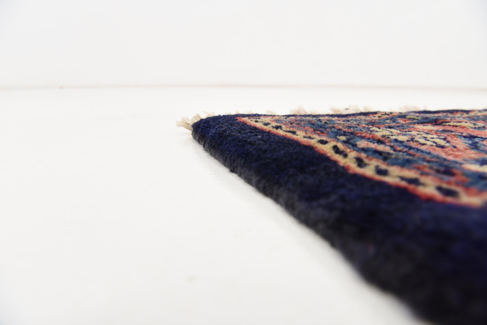125cm x 305cm anudado a mano Farahan Alfombra Persa Lana Pasillera