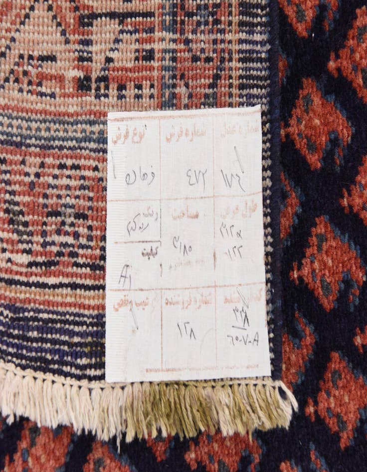 Detail image of 3' 11 x 10' 3  Hand Knotted Farahan Persian Wool Runner Rug