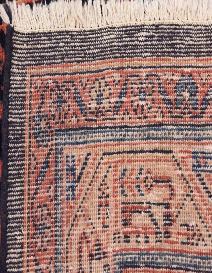 Detail image of 3' 11 x 10' 3  Hand Knotted Farahan Persian Wool Runner Rug