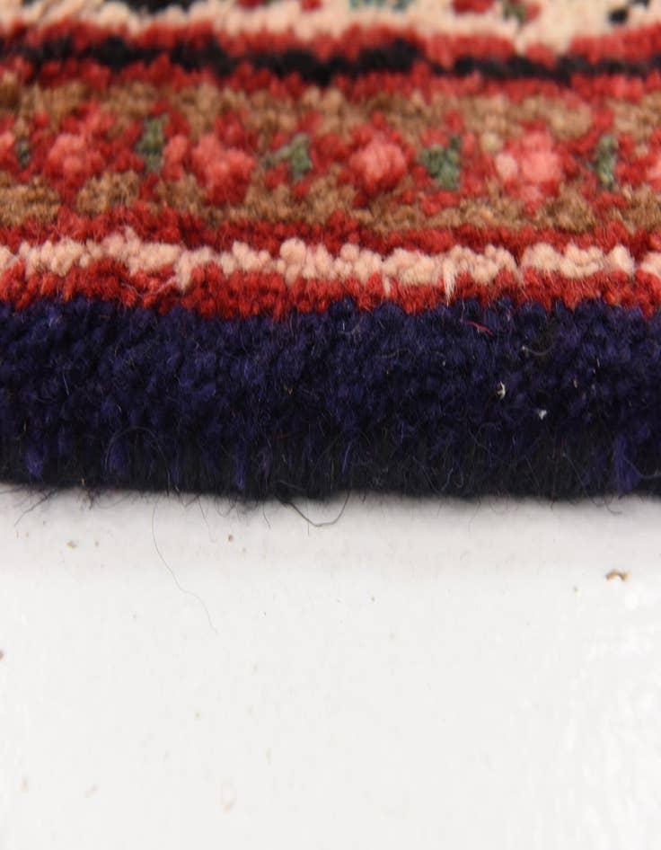 Detail image of 3' 7 x 10'  Hand Knotted Farahan Persian Wool Runner Rug