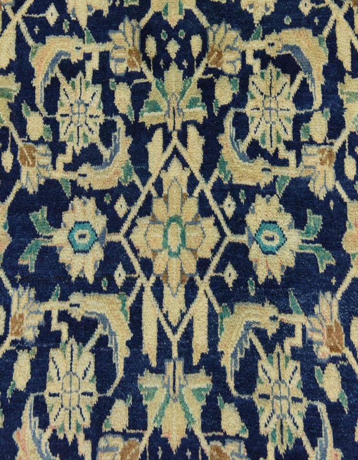 Detail image of 4' x 10' 5  Hand Knotted Farahan Persian Wool Runner Rug