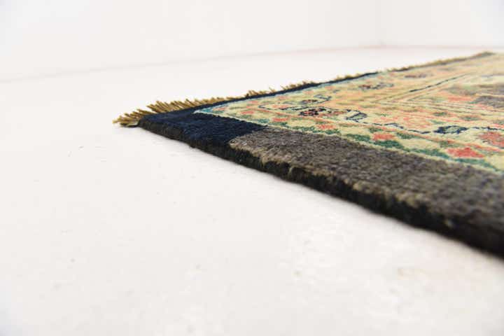 4' x 10' 5 Hand Knotted Farahan Persian Wool Runner Rug