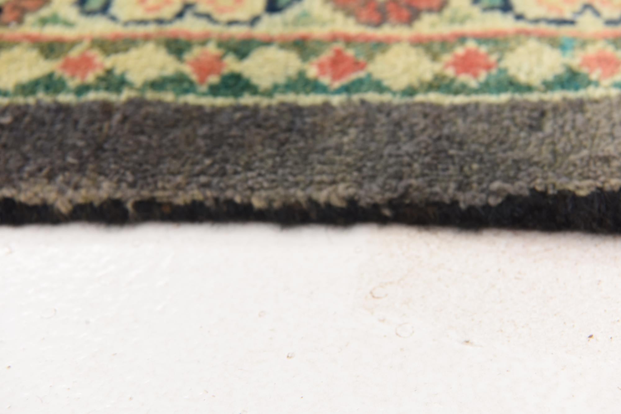 4' x 10' 5 Hand Knotted Farahan Persian Wool Runner Rug