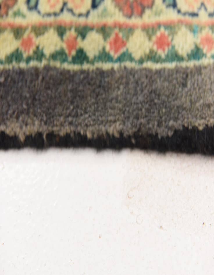 Detail image of 4' x 10' 5  Hand Knotted Farahan Persian Wool Runner Rug