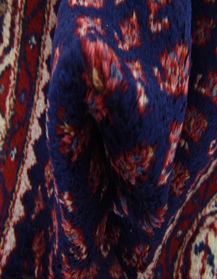 Detail image of 3' 6 x 11'  Hand Knotted Farahan Persian Wool Runner Rug