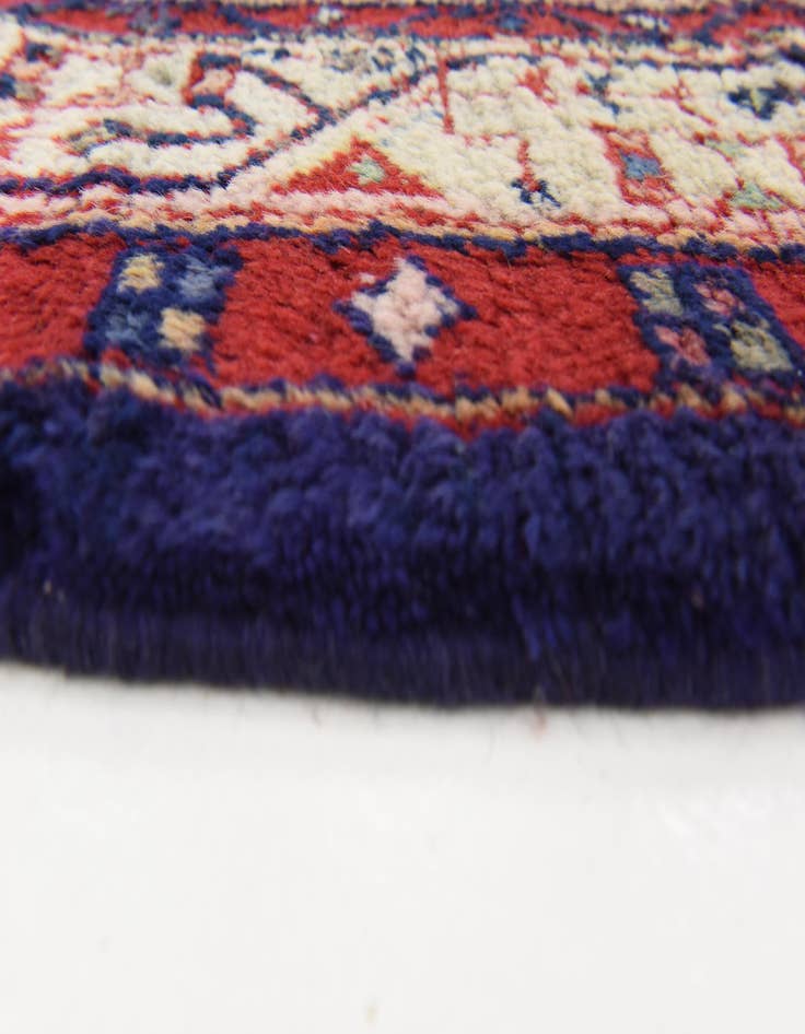 Detail image of 3' 6 x 11'  Hand Knotted Farahan Persian Wool Runner Rug