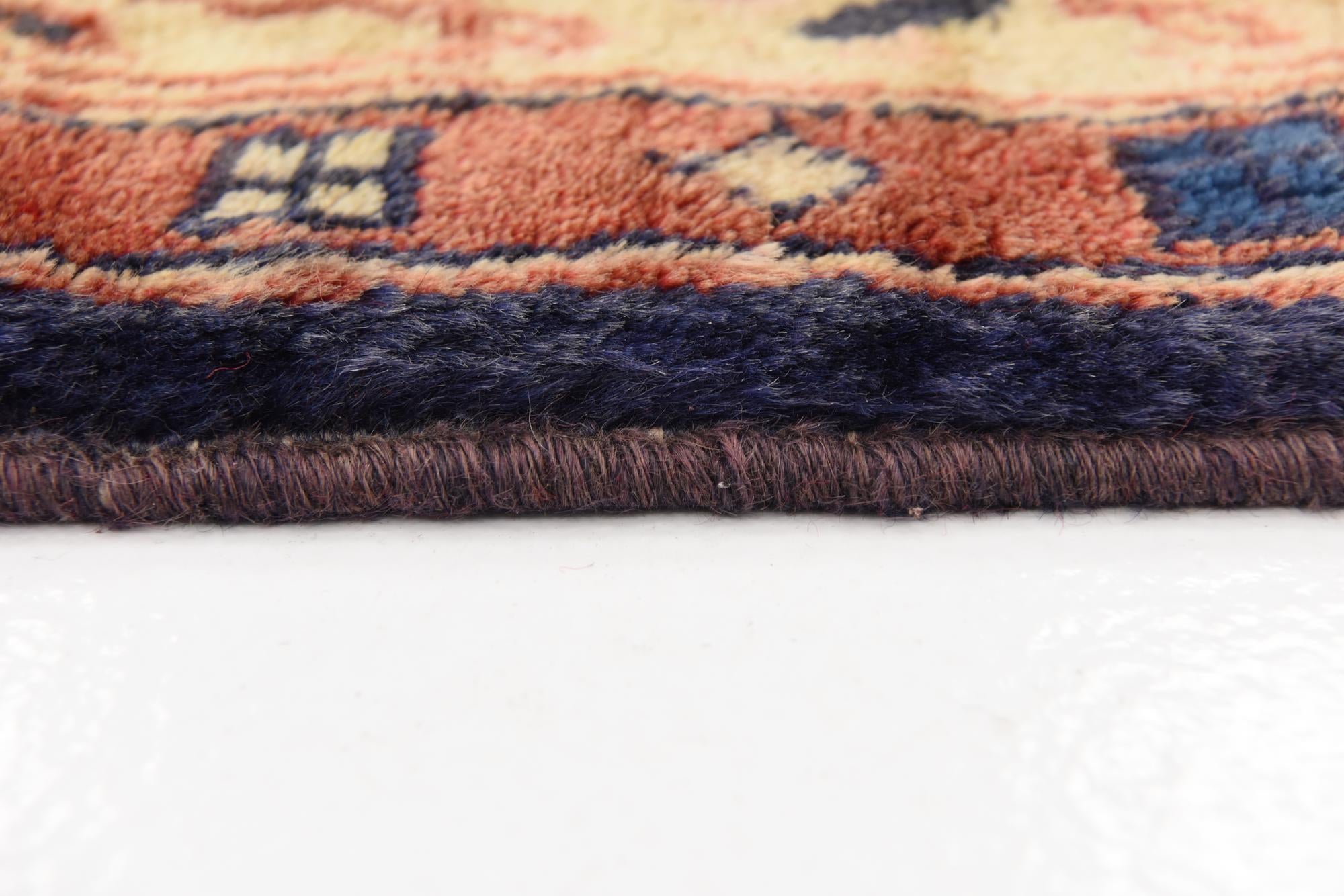 110cm x 340cm Hand Knotted Farahan Persian Wool Runner Rug