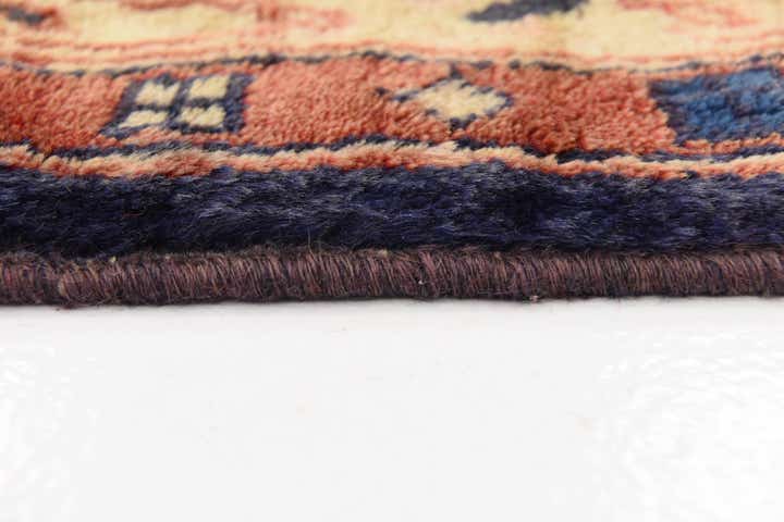 110cm x 340cm Hand Knotted Farahan Persian Wool Runner Rug