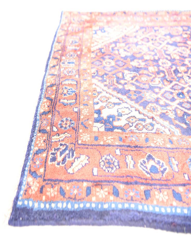 Detail image of 3' 9 x 10' 5  Hand Knotted Farahan Persian Wool Runner Rug