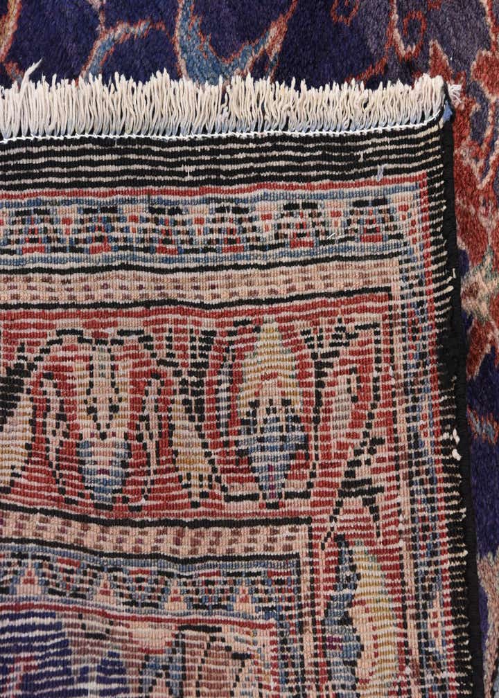 3' 7 x 10' 1 Hand Knotted Farahan Persian Wool Runner Rug