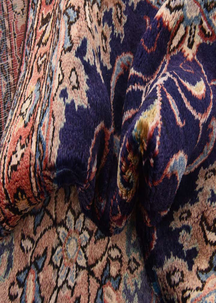 3' 7 x 10' 1 Hand Knotted Farahan Persian Wool Runner Rug