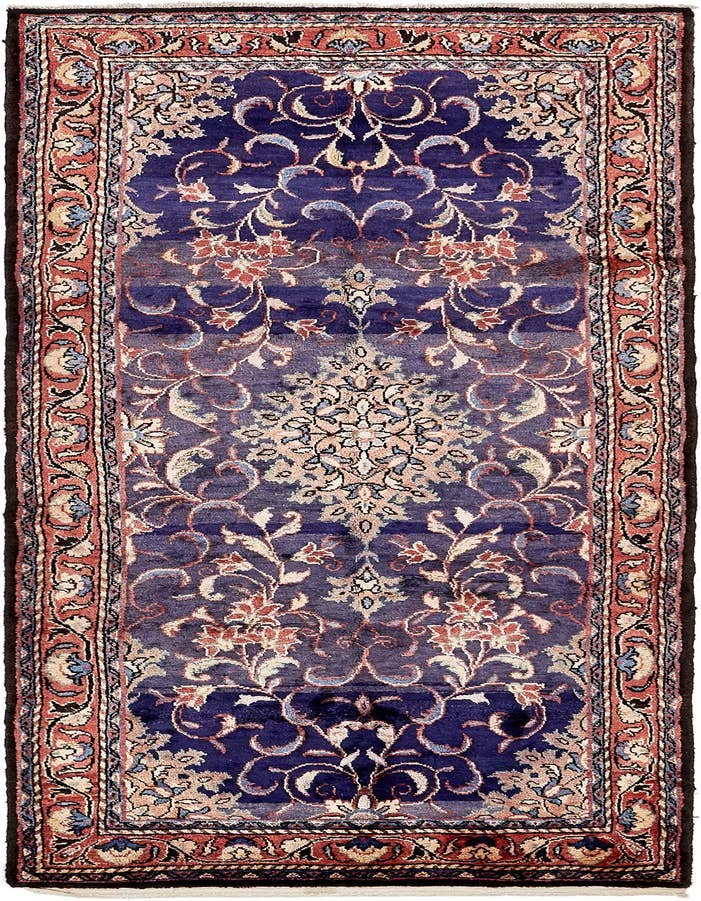 Detail image of 3' 7 x 10' 1 Hand Knotted Farahan Persian Wool Runner Rug