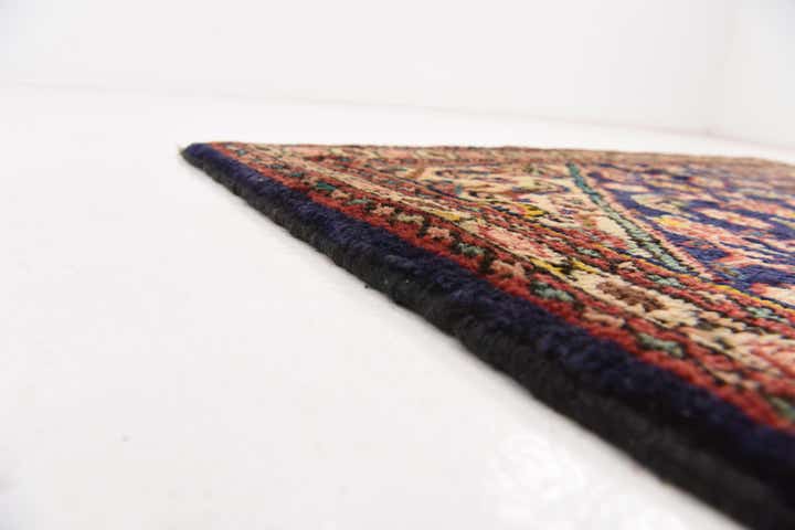 3' 8 x 10' 2 Hand Knotted Farahan Persian Wool Runner Rug