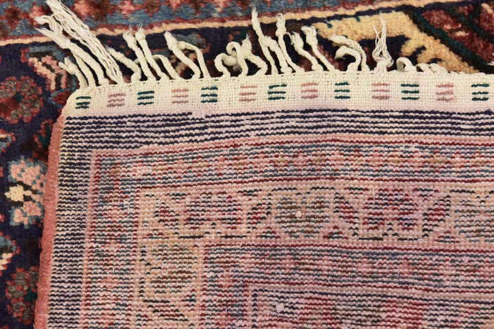 3' 5 x 10' 5 Hand Knotted Farahan Persian Wool Runner Rug