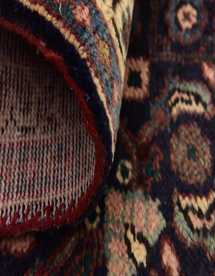 Detail image of 3' 5 x 10' 5  Hand Knotted Farahan Persian Wool Runner Rug