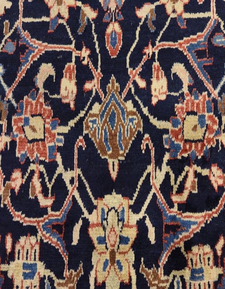 Detail image of 3' 9 x 10'  Hand Knotted Farahan Persian Wool Runner Rug