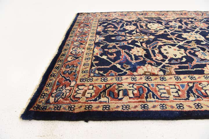 3' 9 x 10' Hand Knotted Farahan Persian Wool Runner Rug