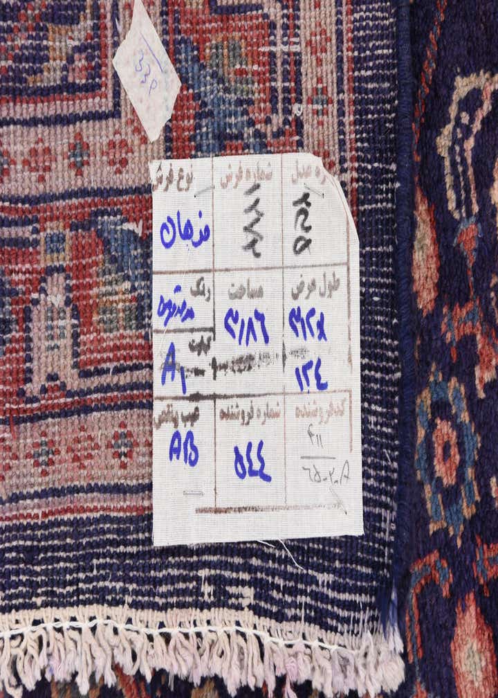 3' 8 x 10' 5 Hand Knotted Farahan Persian Wool Runner Rug