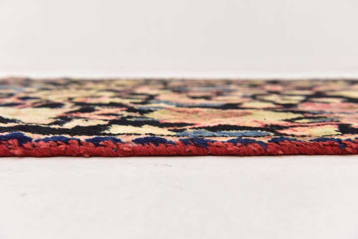 3' 10 x 9' Hand Knotted Farahan Persian Wool Runner Rug