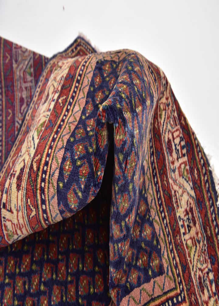 3' 6 x 10' 2 Hand Knotted Farahan Persian Wool Runner Rug