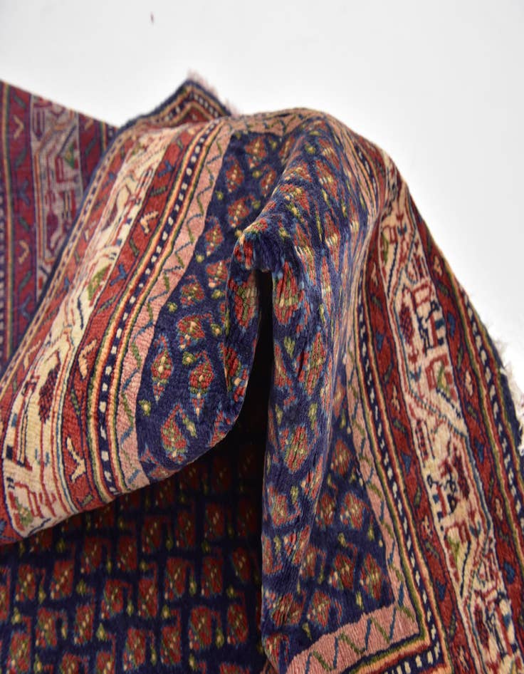 Detail image of 3' 6 x 10' 2  Hand Knotted Farahan Persian Wool Runner Rug