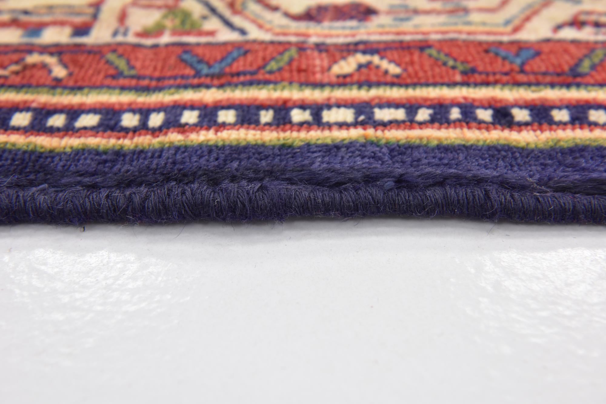 3' 6 x 10' 2 Hand Knotted Farahan Persian Wool Runner Rug