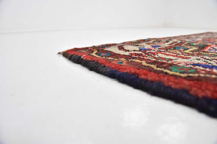 3' 7 x 9' 7 Hand Knotted Farahan Persian Wool Runner Rug