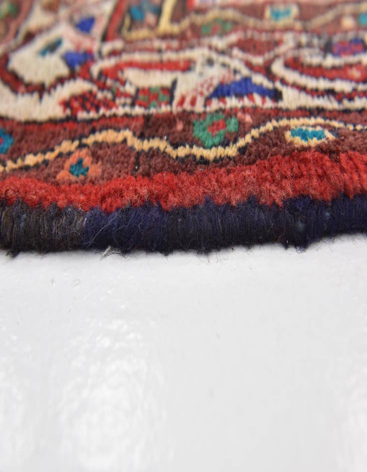Detail image of 3' 7 x 9' 7  Hand Knotted Farahan Persian Wool Runner Rug