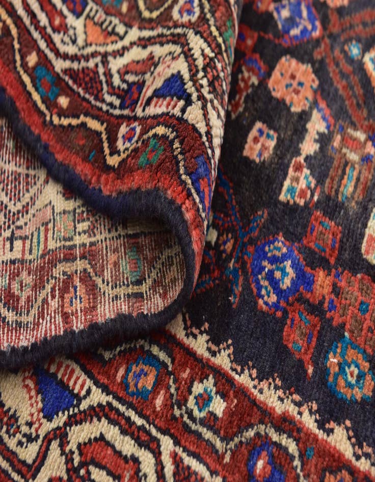 Detail image of 3' 7 x 9' 7  Hand Knotted Farahan Persian Wool Runner Rug