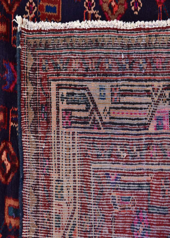 4' 8 x 9' 5 Hand Knotted Farahan Persian Wool Runner Rug