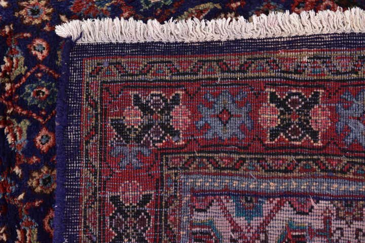 4' 5 x 9' 4 Hand Knotted Farahan Persian Wool Runner Rug