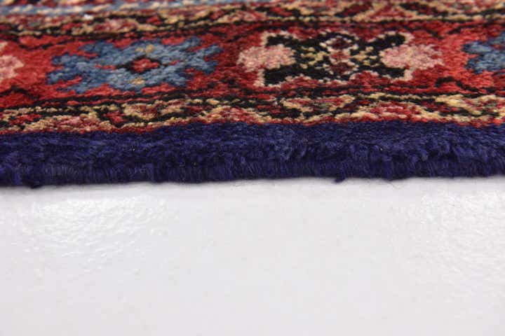 4' 5 x 9' 4 Hand Knotted Farahan Persian Wool Runner Rug