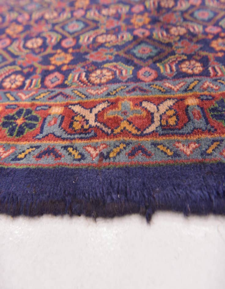 Detail image of 3' 7 x 10' 8  Hand Knotted Farahan Persian Wool Runner Rug